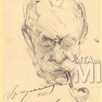 Szentgyörgyvári Gyenes Lajos: Pállya Celesztin festő portréja