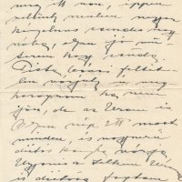 Thorma Jánosné Kiss Margit levele Réti Istvánnak