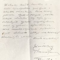 Iványi-Grünwald Béla, Thorma János és Réti István támogató levele