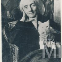 Ferenczy Károlyné Fialka Olga (†1930) időskori fényképe